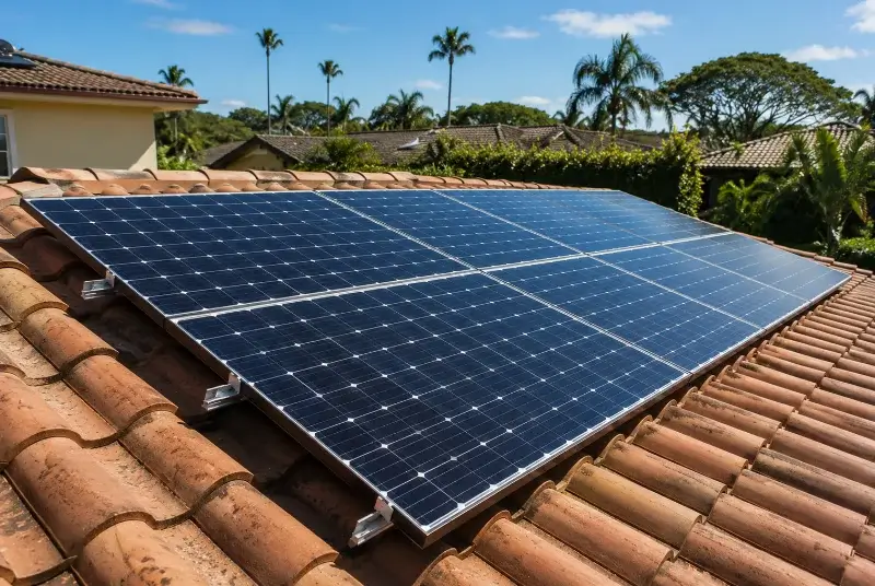 Installation de panneaux solaires à Saint-Amancet